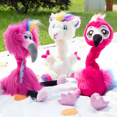 Peluche De Baile Animal Toys Flamingo Electric Flamingo
