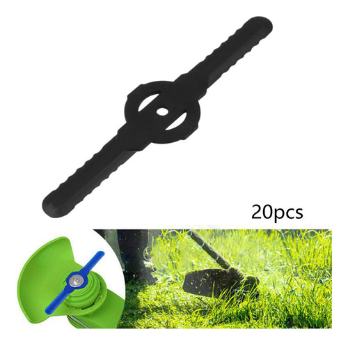 I 20 Piezas De Cuchillas For Desbrozadora Negras