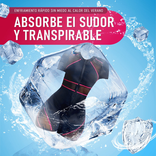 Kl Traje De Baño Una Pieza Manga Corta Negro Bikini Con