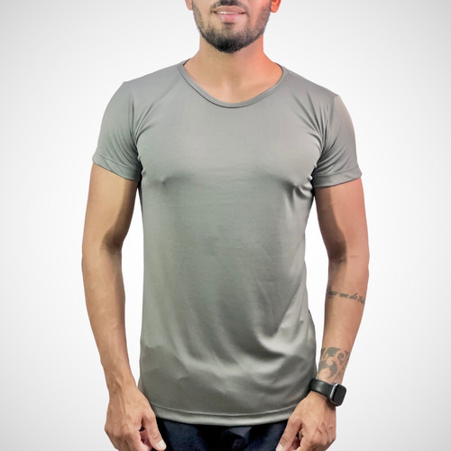 Imagem 7 de 9 de Kit 3 Camiseta Masculina Dry Fit