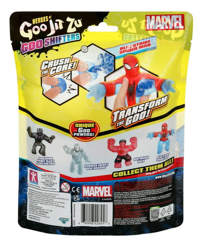Heroes Of Goo Jit Zu - Flexible Hombre Araña - Marvel