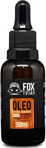Óleo Para Barba Fox For Men 30ml Beard Oil Ótima Fragrância
