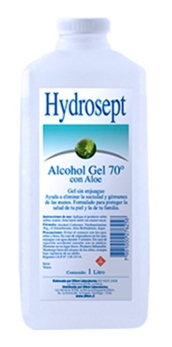 Alcohol Gel 70° Con Aloe Vera 1.0 Lt Difem