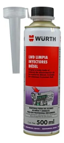 Limpiador De Sistema Diesel Lwd 500 Ml Wurth