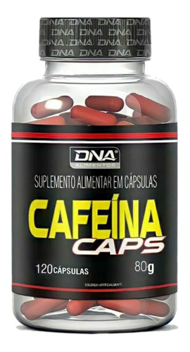 Cafeína Caps (120 Cáps) - Dna