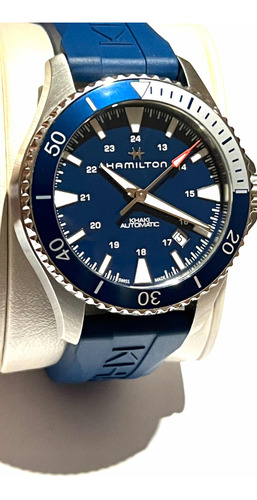 Reloj Hamilton Khaki Scuba Azul Automático (823450)