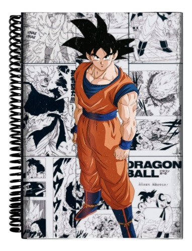 Cuaderno Personalizado Goku Dragon Ball 