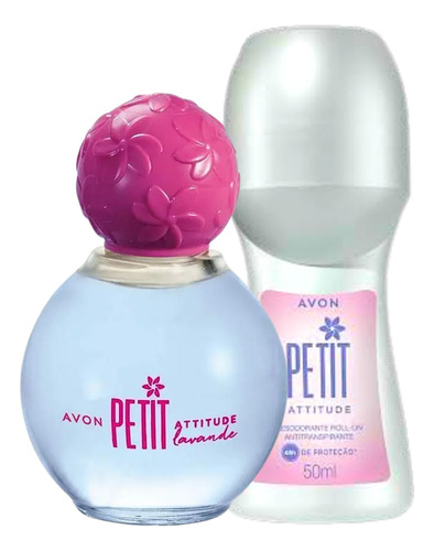 Petit Attitude Lavande Deo Colônia & Roll-on - Avon