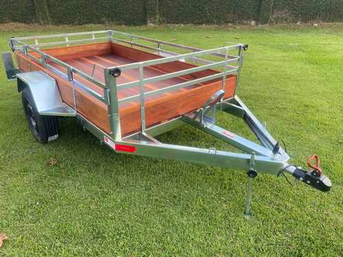 Carretinha Nova Completa Estrutura Reforçada 1,40 X 2,50