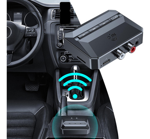 Adaptador De Audio Inalámbrico, Transmisor Y Receptor Inalám