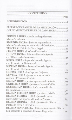 Imagen 2 de 4 de Libro Las Horas De La Pasión - Luisa Picarreta