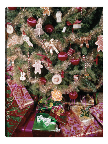 Cuadro Decorativo - Árbol De Navidad De Galletas