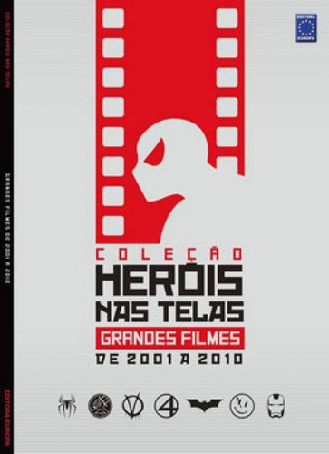 Coleção Heróis Nas Telas - Grandes Filmes De 2001 A 2010, De A Europa. Editora Europa, Capa Mole Em Português