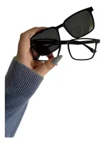 Comprar Armazón De Lentes Clip-on Hombre