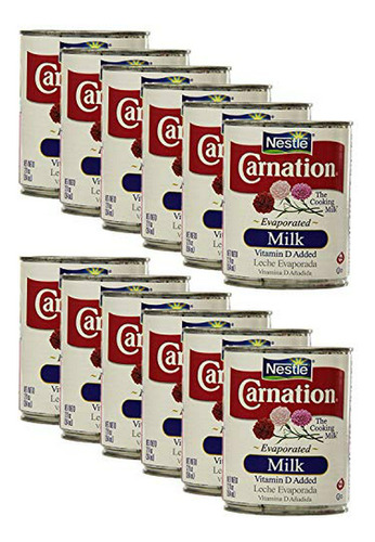 Nestle Carnation Evaporated Milk 12oz (pack Of 12)