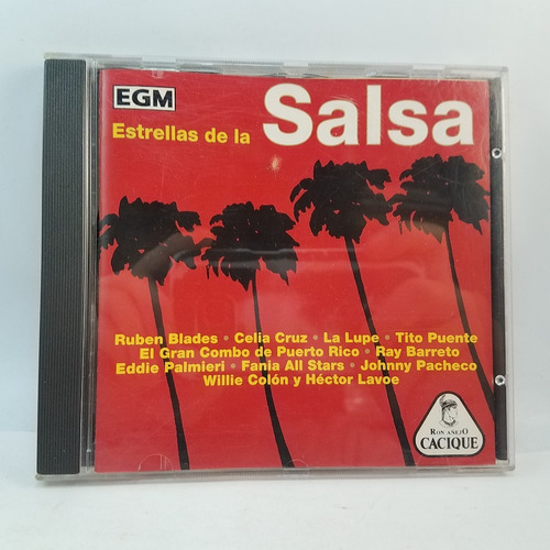 Salsa - Estrellas - Blades - Celia Cruz - Tito Puente Cd