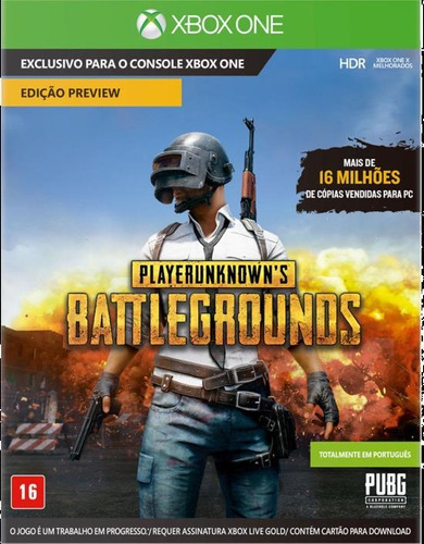 Jogo Playerunknowns Battlegrounds Pubg Original Pra Xbox One