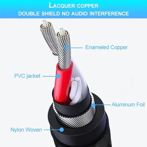 Cable De Audio Compatible Con Lightning A Jack 3.5 Mm