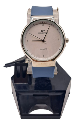 Reloj Unisex Quartz Azul Con Correa Extra