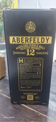Whisky Aberfeldy 12 Anos 700ml