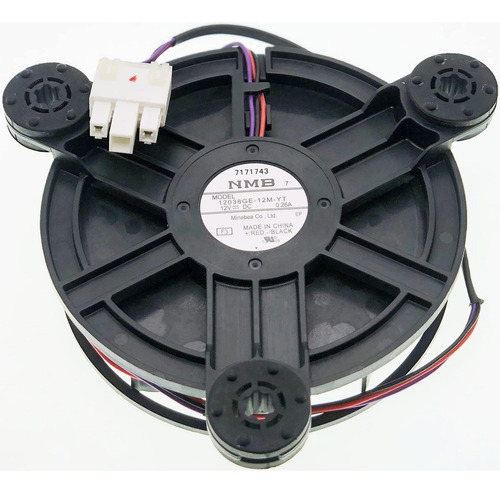 Ventilador De Refrigerador Con Motor 12038ge-12m-yt Para Ref