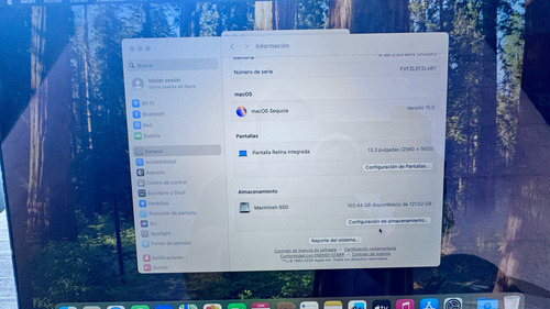 Macbook Pro A2159 13.3 Gris 8gb Ram 128gb Ssd Intel I5 (Usado)