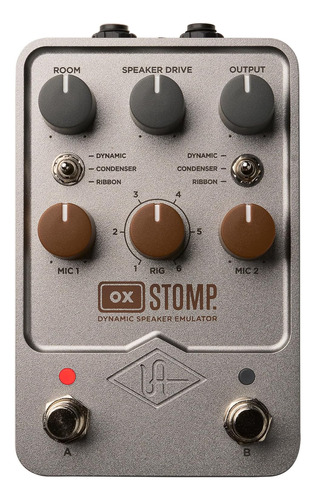 Pedal Emulador De Altavoz Ox Stomp (gpmoxstp)