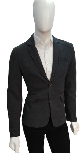 Imagen 3 de 5 de Blazer Saco Hombre Caballero Slimfit