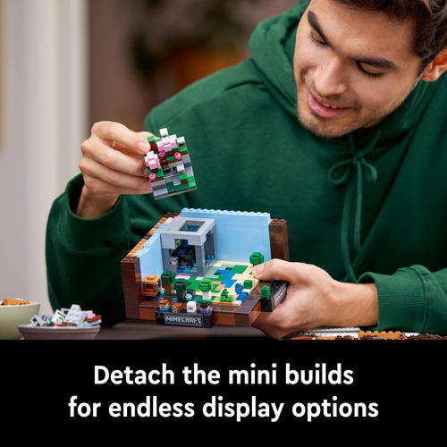 Set De Construcción Lego Minecraft The Crafting Table 21265