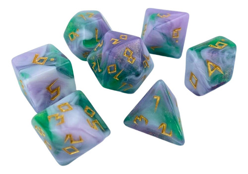 2 X 7 Dados De Juego De Rol Para Niños, Juegos De Aventura
