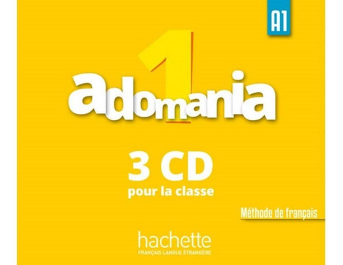 Adomania 1 Cd Audio Classe (a1)