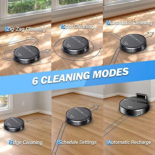 Combinación De Aspiradora Y Mopa Manvins, App/alexa, Aspirad