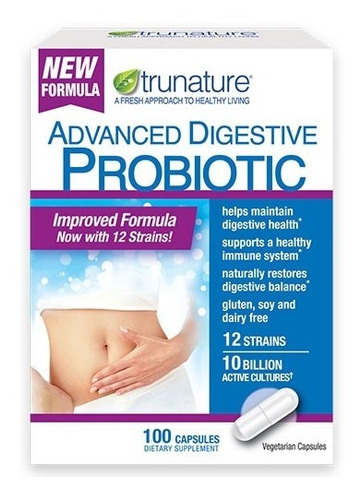 Trunature Digestive Probiotico 10 Billon Probioticos