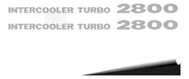 Comprar Calcomania Mitsubishi Montero Intercooler Turbo 2800