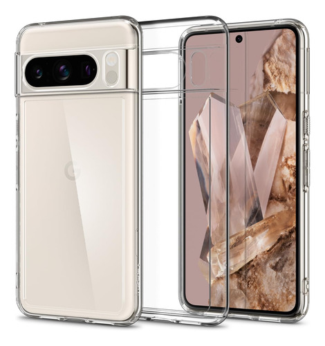 Funda Para Google Pixel 8 Pro Spigen Ultra Hybrid Clear