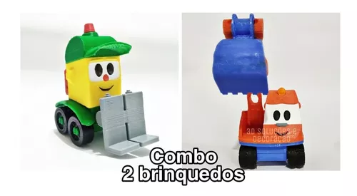 Leo o Caminhao- brinquedo impressao 3D