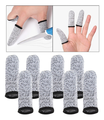 Qd1 16x Cunas Para Dedos Anti-corte Hppe Tapas Para Funda De