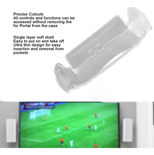 Funda Portátil De Tpu Transparente A Prueba De Arañazos Para