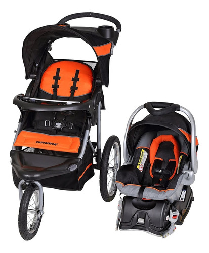 Coche Baby Trend Expedition Jogger Travel System Naranja
