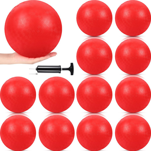 Hiboom 12 Pcs Playground Balls 5 Pulgadas Dodgeball Playgrou