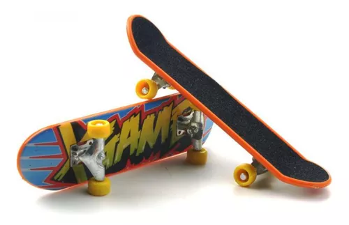 Skate De Dedo C/lixa Fingerboard +pcs Brinquedo Barato