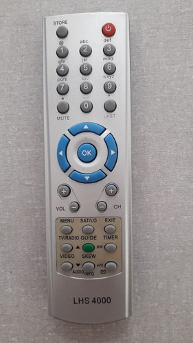 Controle Remoto Tv Visiontec Lhs 4000 - Pronta Entrega