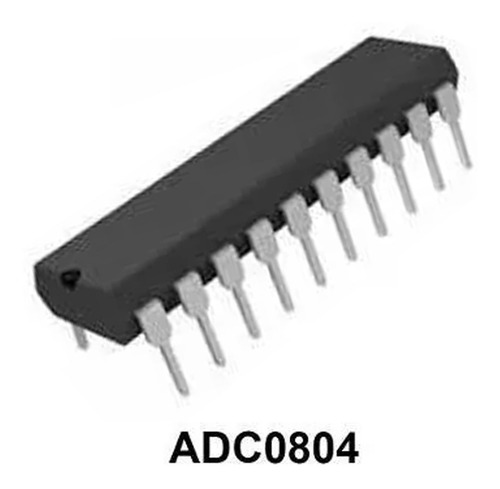 Conversor Analógico Para Digital Adc0804 Ci Adc 0804 Com Nf