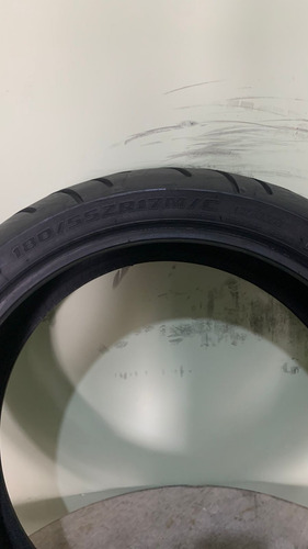 Pneu Usado Bridgestone Battlax Bt023 180/55 R17 73w (Usado)