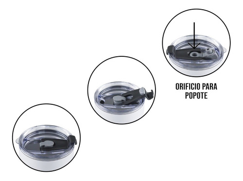 Imagen 6 de 10 de Vaso Termo Acero Inoxidable P/ Cafe 20oz Térmico Tapa Ce-t01
