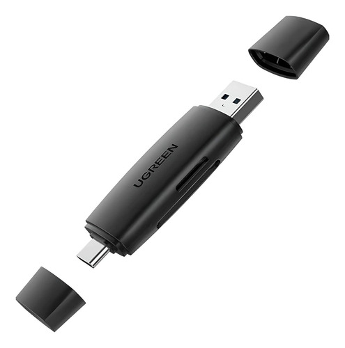 Lector Tarjetas Memoria Usb 3.0 Usb-c Sd Y Tf Hasta 5 Gbps