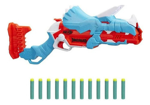 Nerf Pistola Dinosquad Tricera-blast Blaster