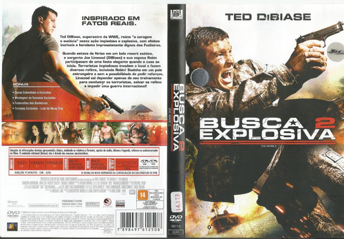 Dvd - Busca Explosiva 2 - Ted Dibiase
