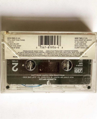 Alannah Myles - Alannah Myles (cassette) Made In Usa Sellado