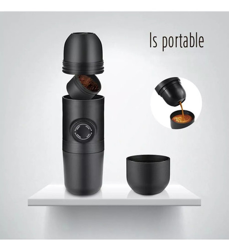 Máquina Para Hacer Café Expreso Portátil De Viaje, 140 Ml .